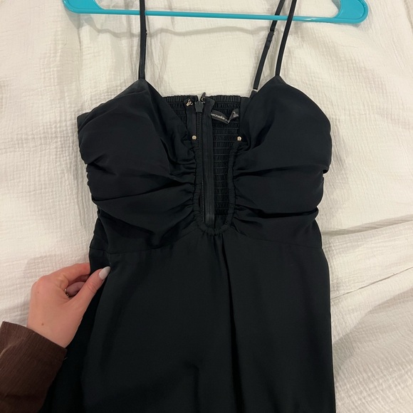 Abercrombie & Fitch Classic Black Maxi Dress - Picture 5 of 6